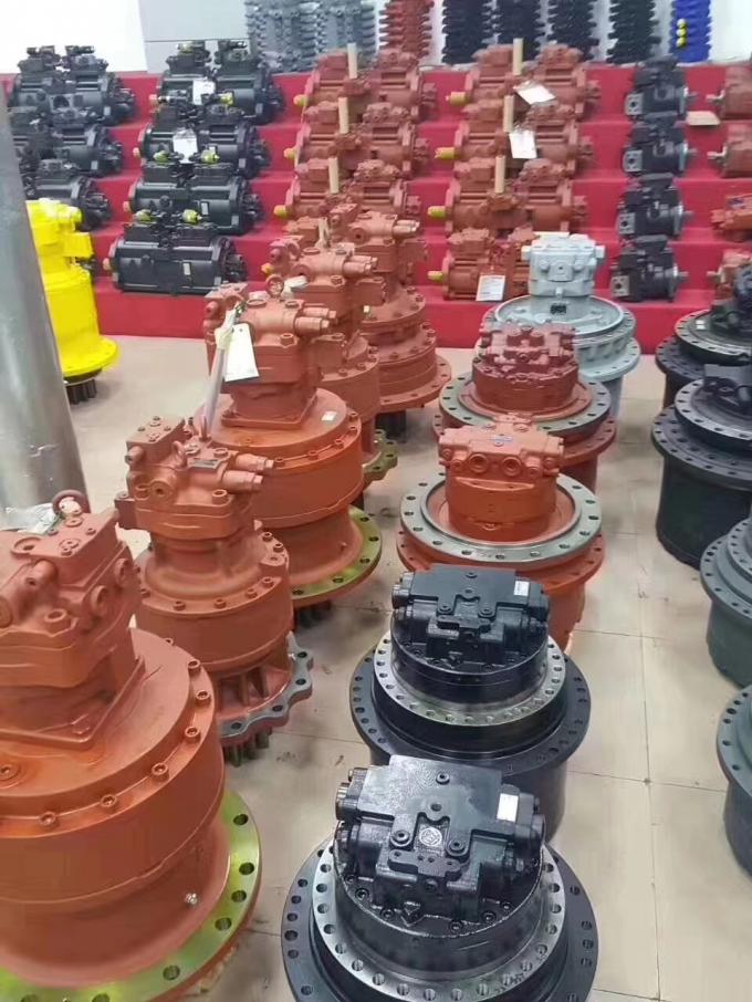 खुदाई करने वाले PC50 56 E305.5 E305 के लिए टिकाऊ फाइनल ड्राइव ट्रैवल मोटर TM06F 3