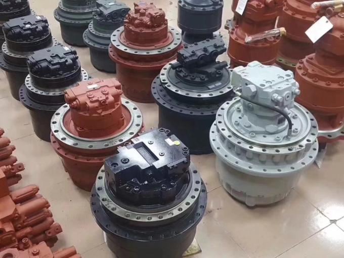 खुदाई करने वाले PC50 56 E305.5 E305 के लिए टिकाऊ फाइनल ड्राइव ट्रैवल मोटर TM06F 2