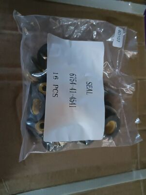 Seal valve / klep in ex Komatsu PC200-8 6D107, 6754-41-4540 / 6754-41-4541 / 3955393 (set of 12 pcs).