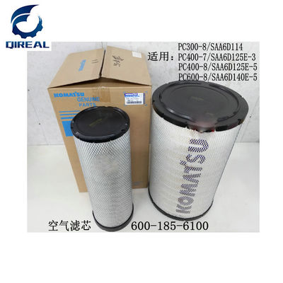 PC300-8 PC400-7 PC400-8 PC600-8 Excavator Engine Parts Air Filter 600-185-6100