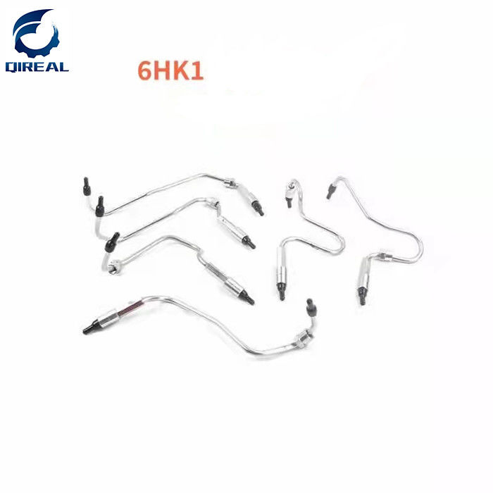 Excavator Spar Part  Engine Parts 6HK1 High pressure oil pipe