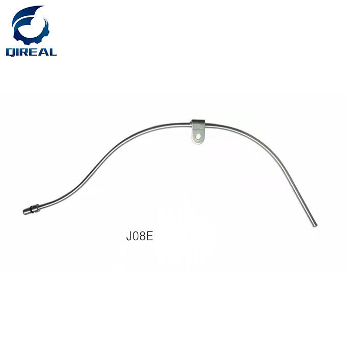 Excavator Spare Parts J05E Engine Oil Level Dipstick Guide Tube